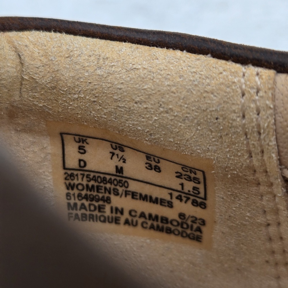 Clarks Torhill Penny Loafers Womens Size 7.5 Platform Ribbed Sole Slip On Shoes - Picture 13 of 13